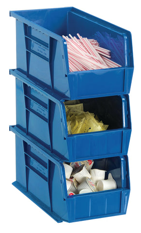 Open Front Stacking Bins for Fast Food Restaurant