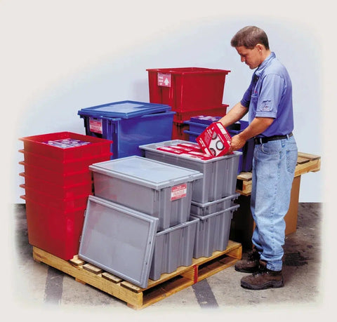 Stack and Nest containers for Warehouse