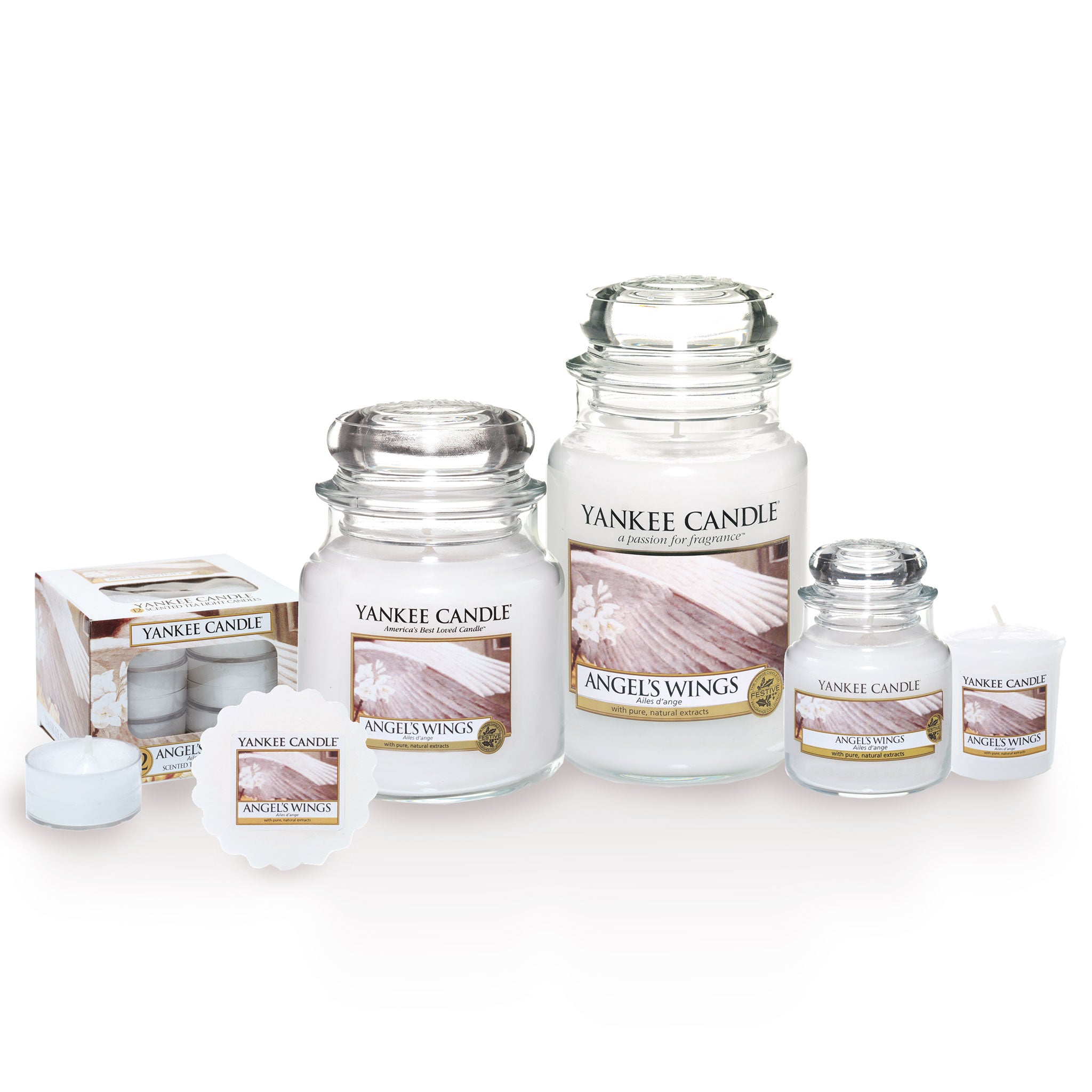 ANGEL&#39;S WINGS -Yankee Candle- Candela Sampler – Candle With Care