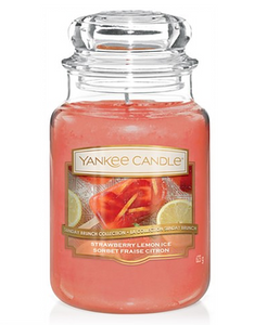 STRAWBERRY LEMON ICE -Yankee Candle- Giara Grande