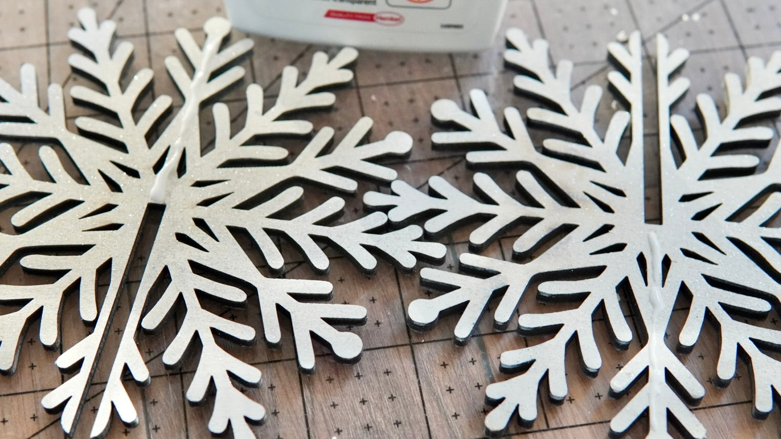 DIY snowflakes