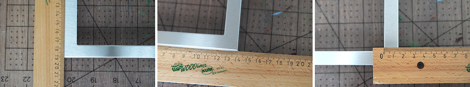 Measure picture frame