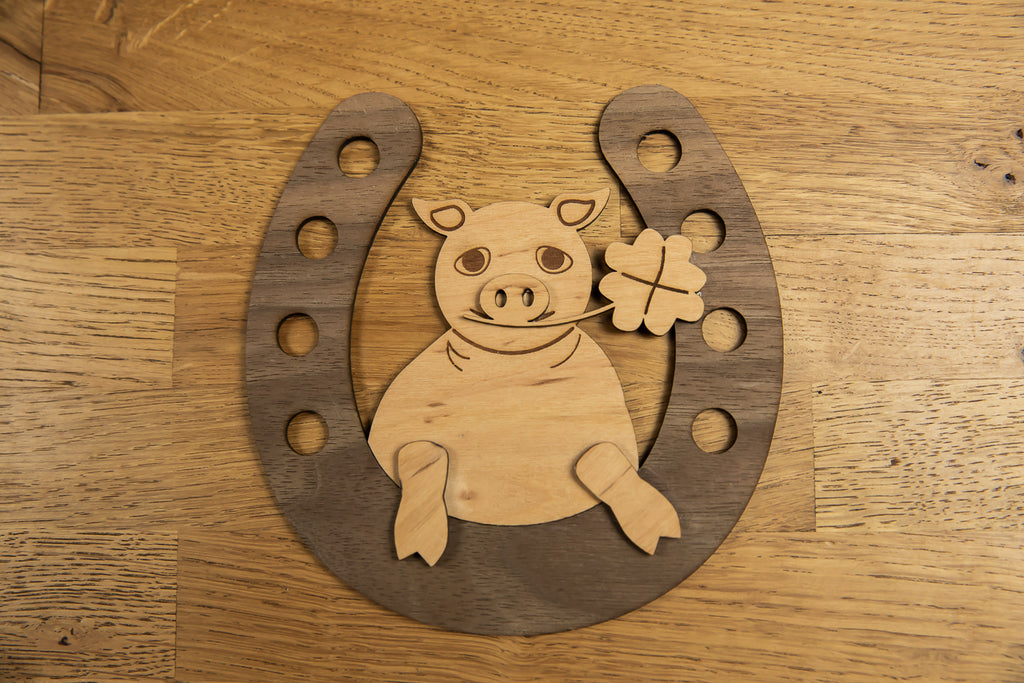 DIY lucky pig