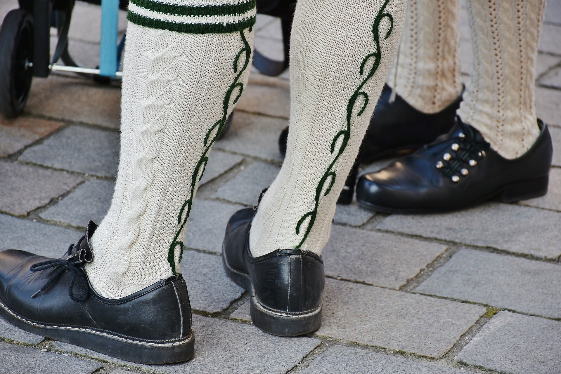 zapatos brogue de Oktoberfest