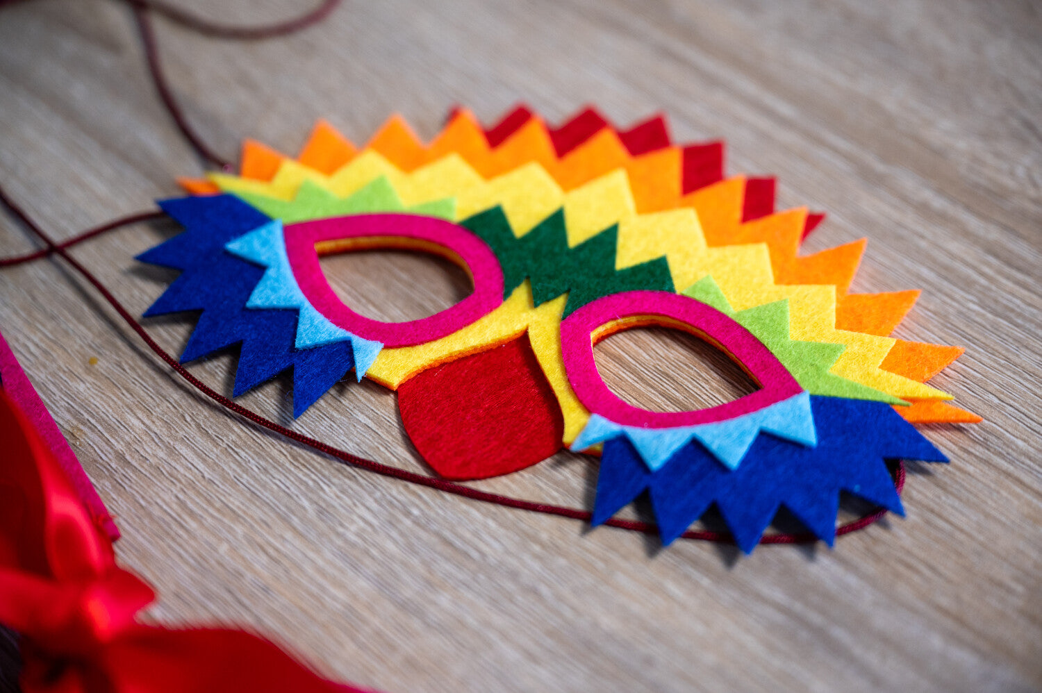 Carnival bird mask