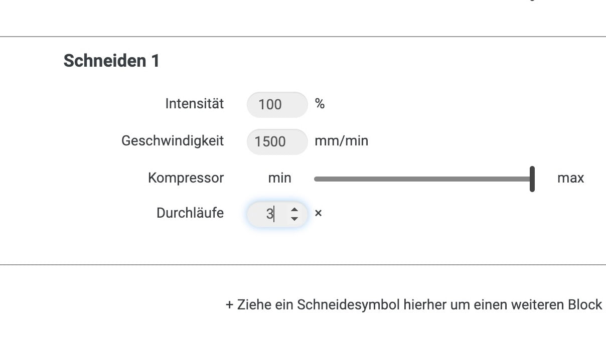 Laser settings Easter gift