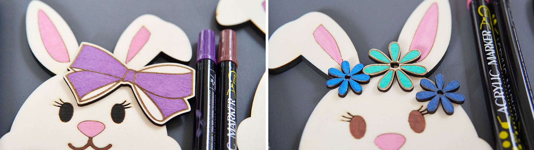 Wooden Easter decorations