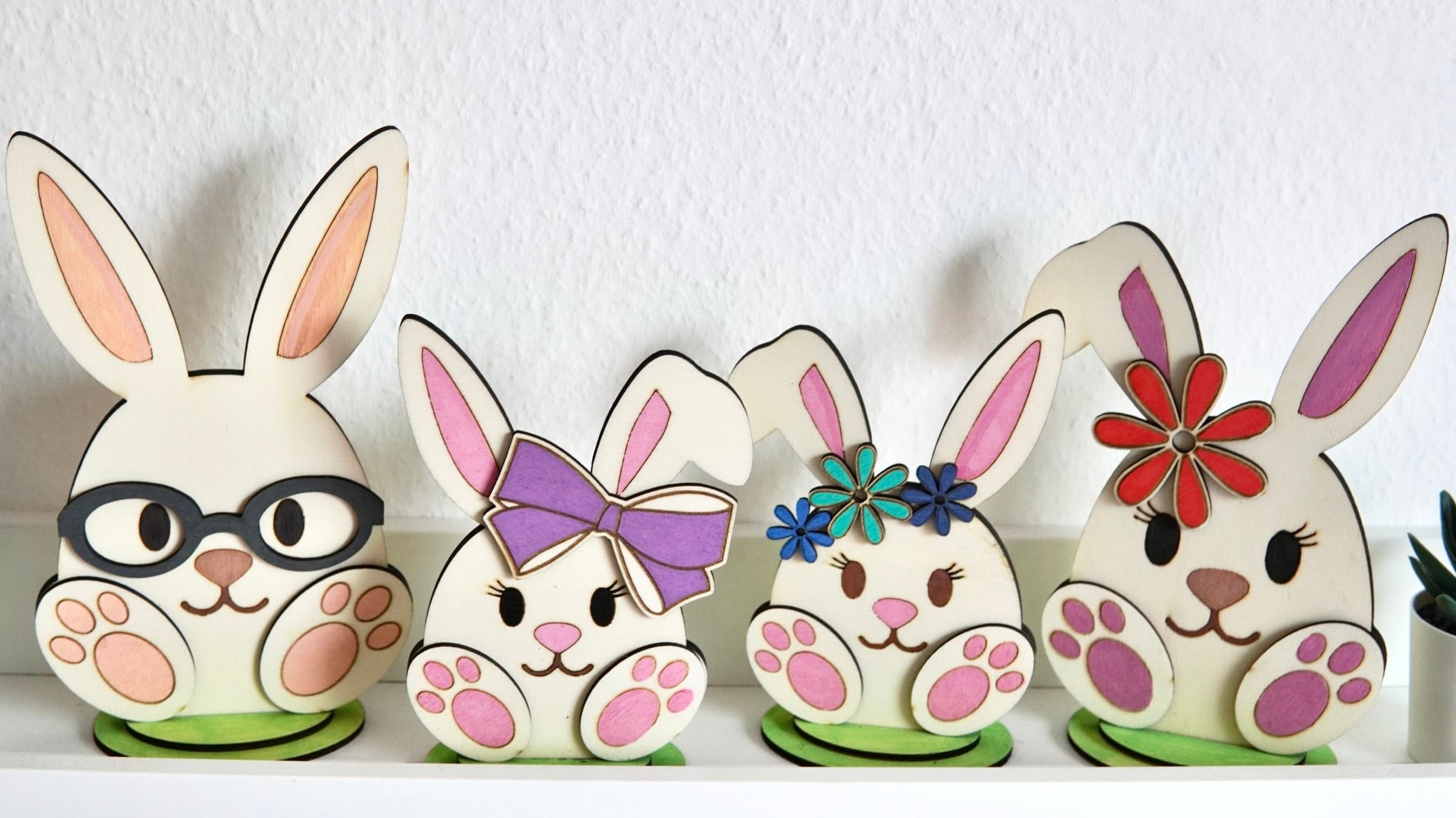 Wooden Easter decorations