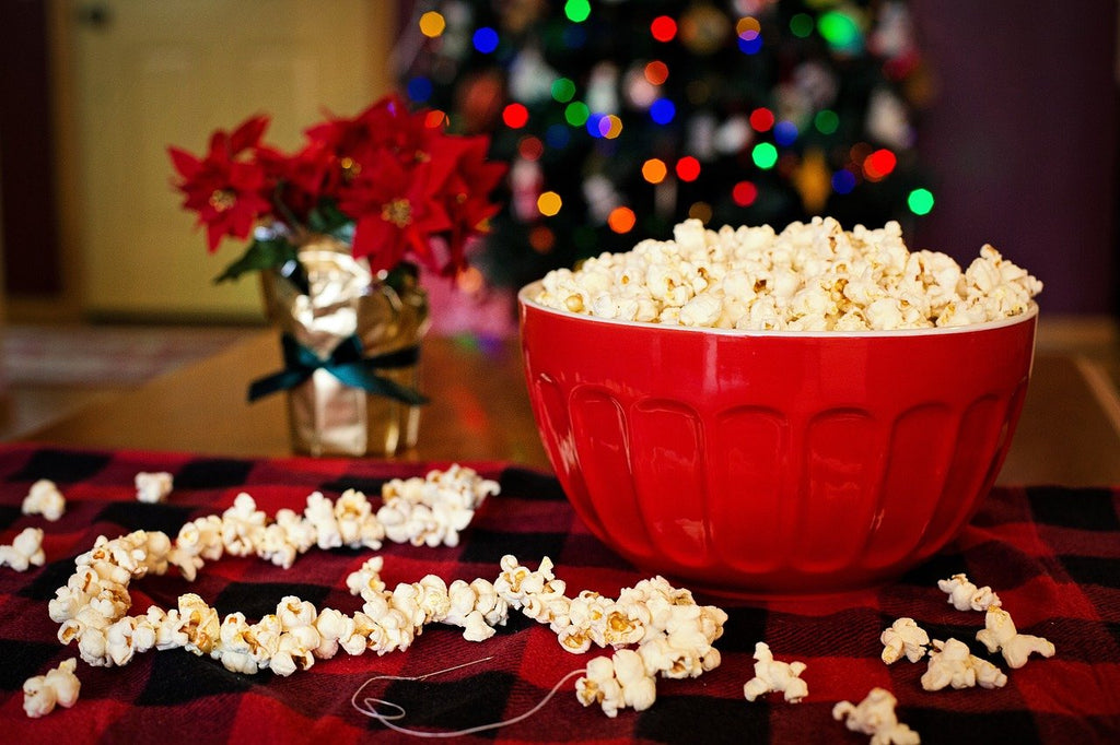 Popcorn Weihnachtsbaumschmuck