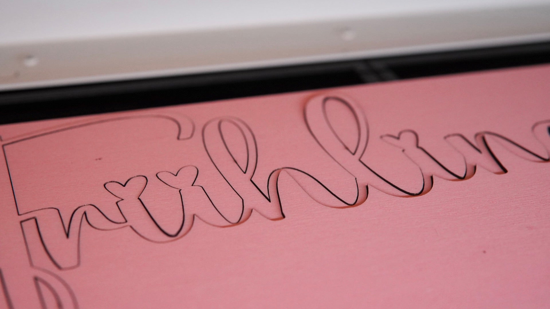 Laser lettering