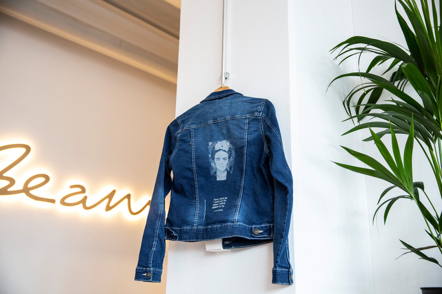 Upcycling Jeansjacke