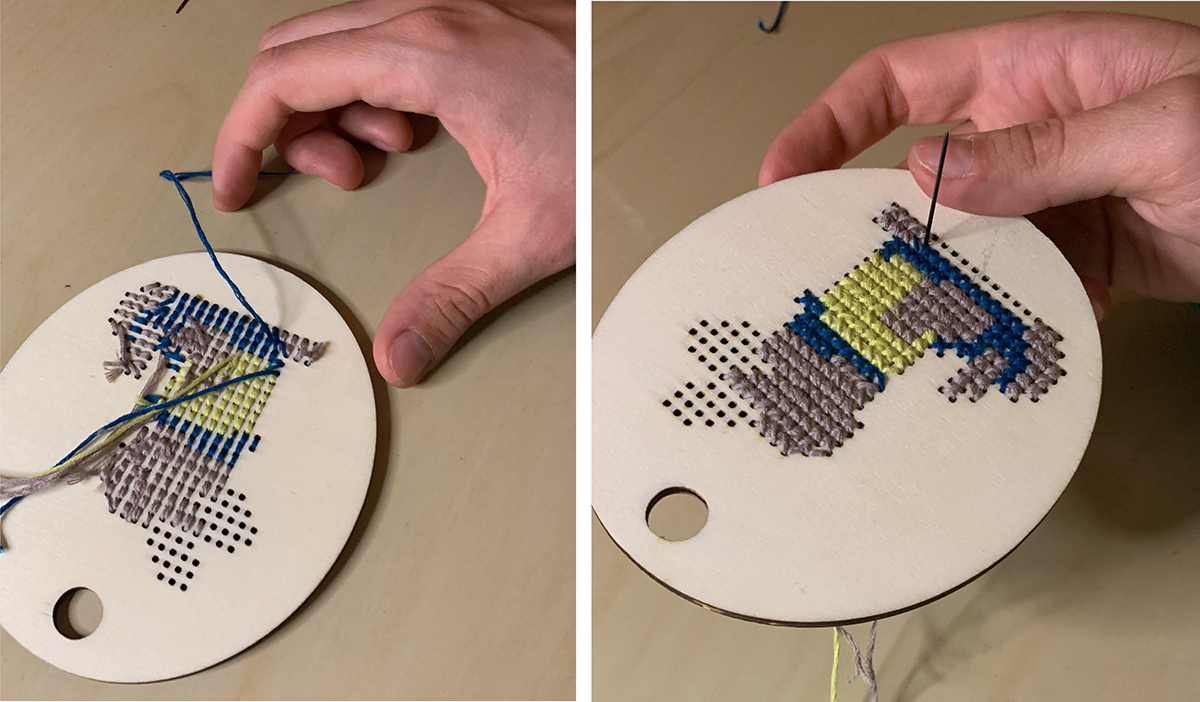 Cross stitch template