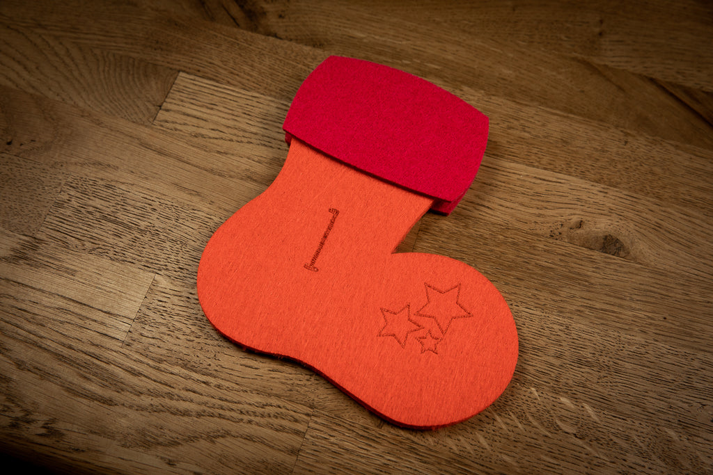 Felt Christmas boot