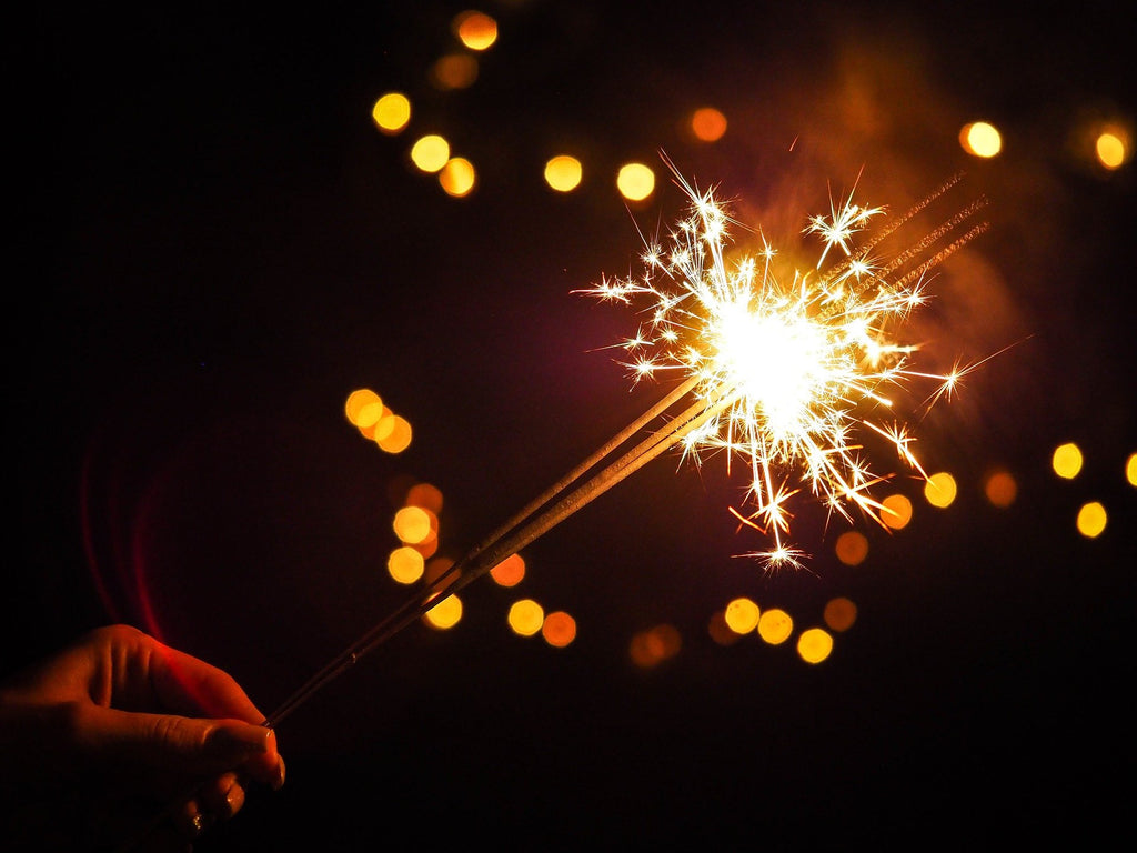 Bengalas alternativas de fuegos artificiales