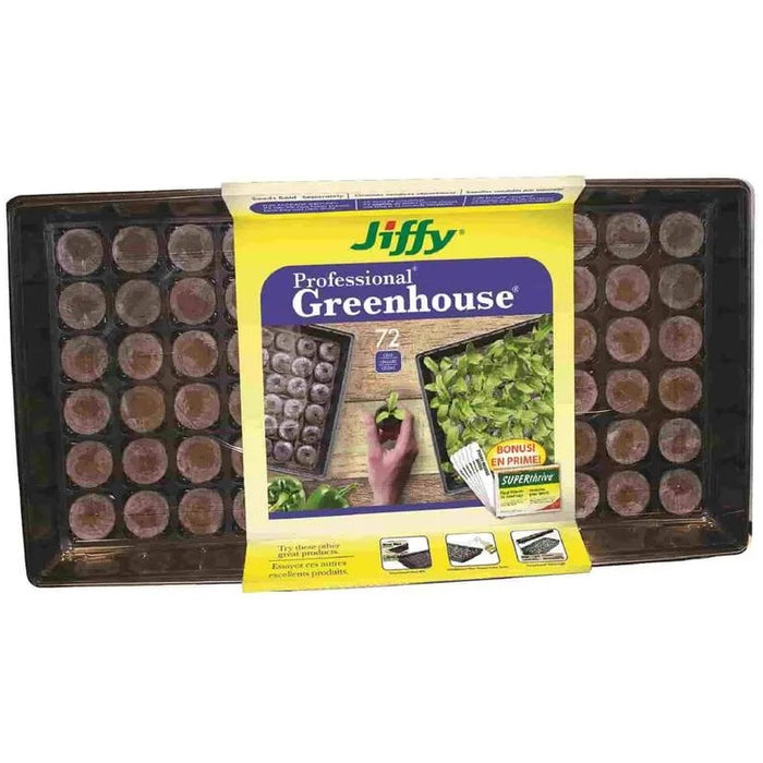 Jiffy 72-Cell Professional Seed Starting Greenhouse Kit — Ellington Agway