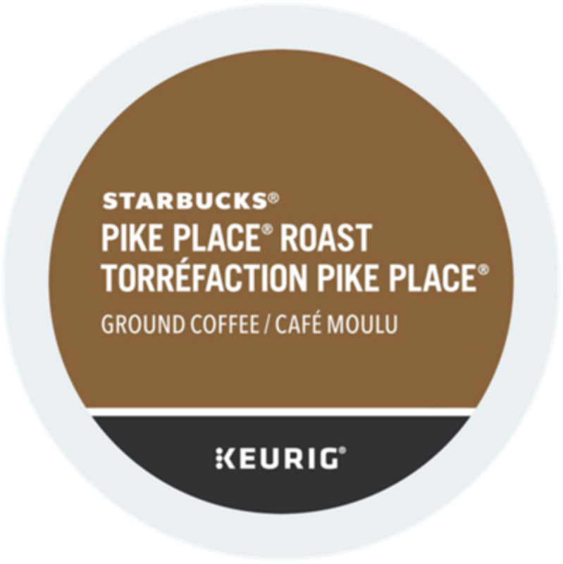 Starbucks Pike Place Medium Roast Coffee K-CUP® PODs – 24 Pack – Pure Stream