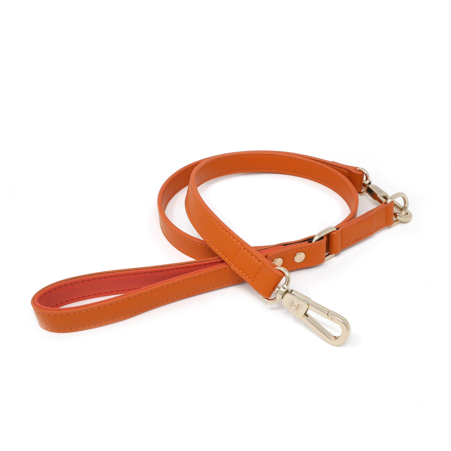 Leashes by Liz Ghost Dog Collar - Orange and