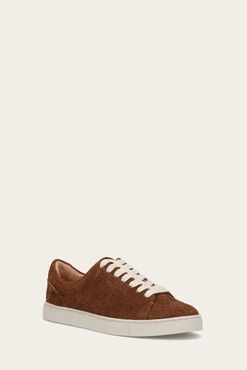 The Frye Company Frye Ivy Low Lace Sneaker In Brown