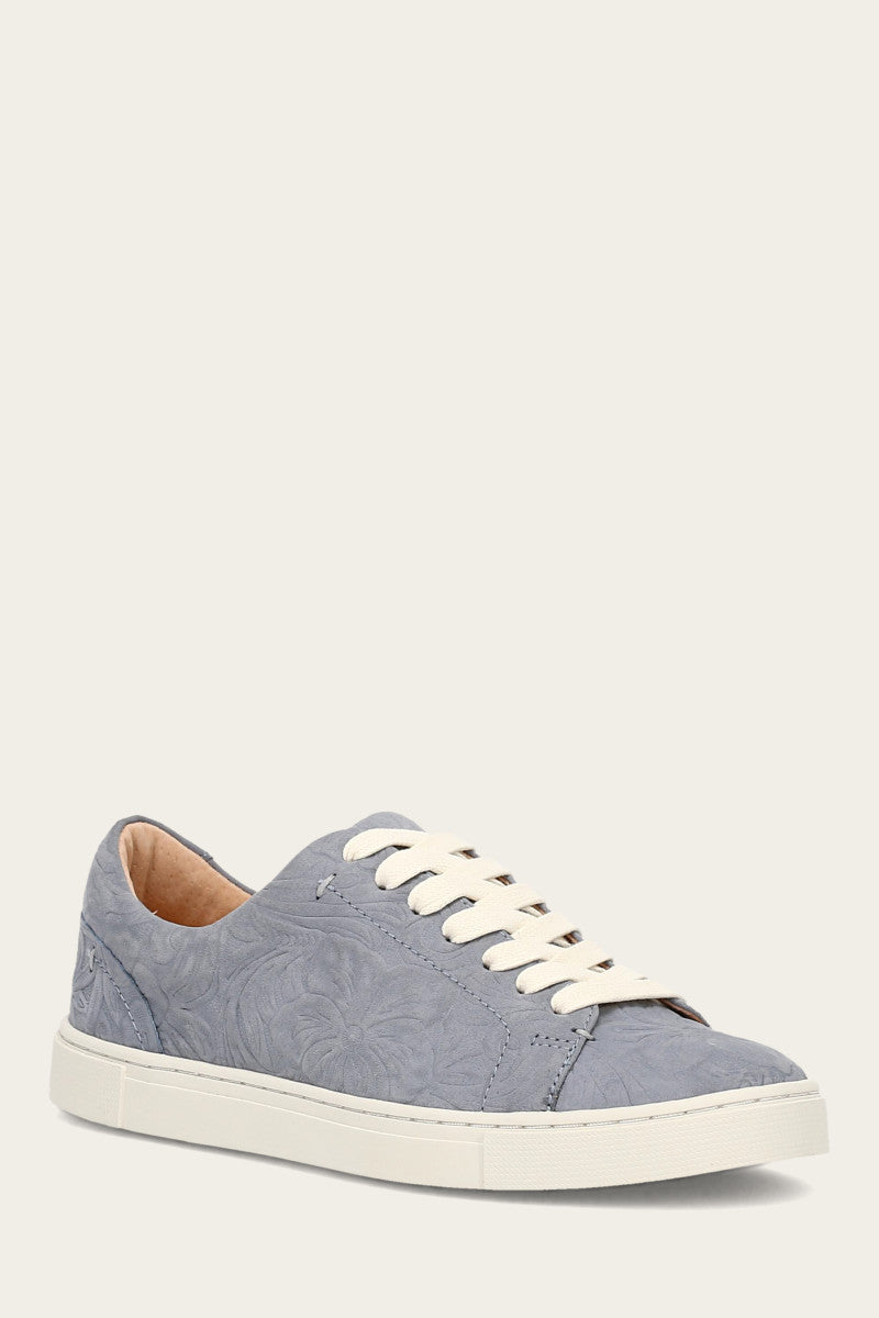 The Frye Company Frye Ivy Low Lace Sneaker In Blue