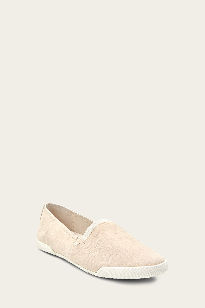 The Frye Company Frye Melanie Slip On Flats In White