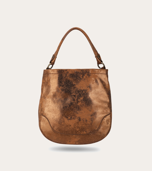 Leather handbag Frye Blue in Leather - 38191587