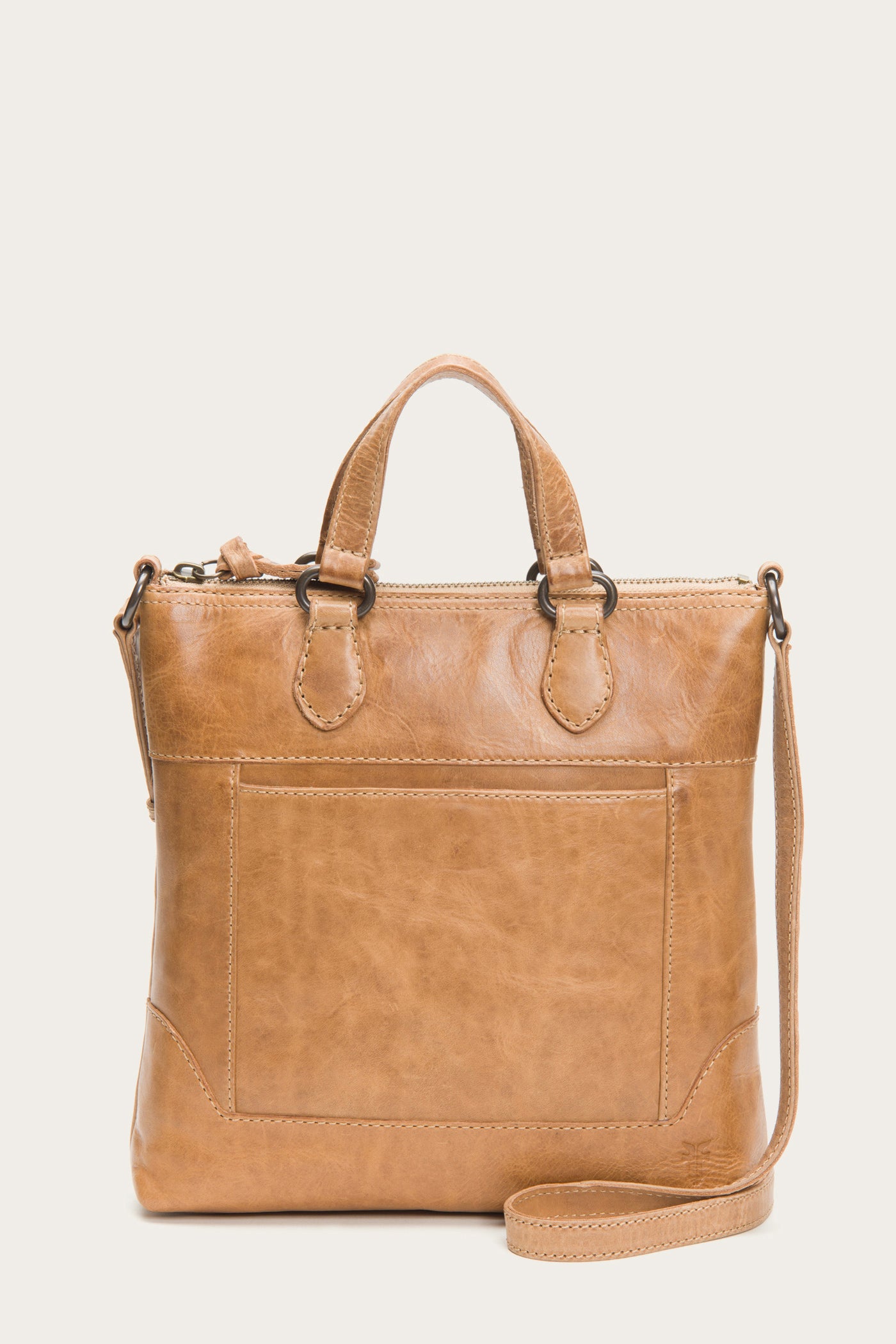 frye melissa tote beige