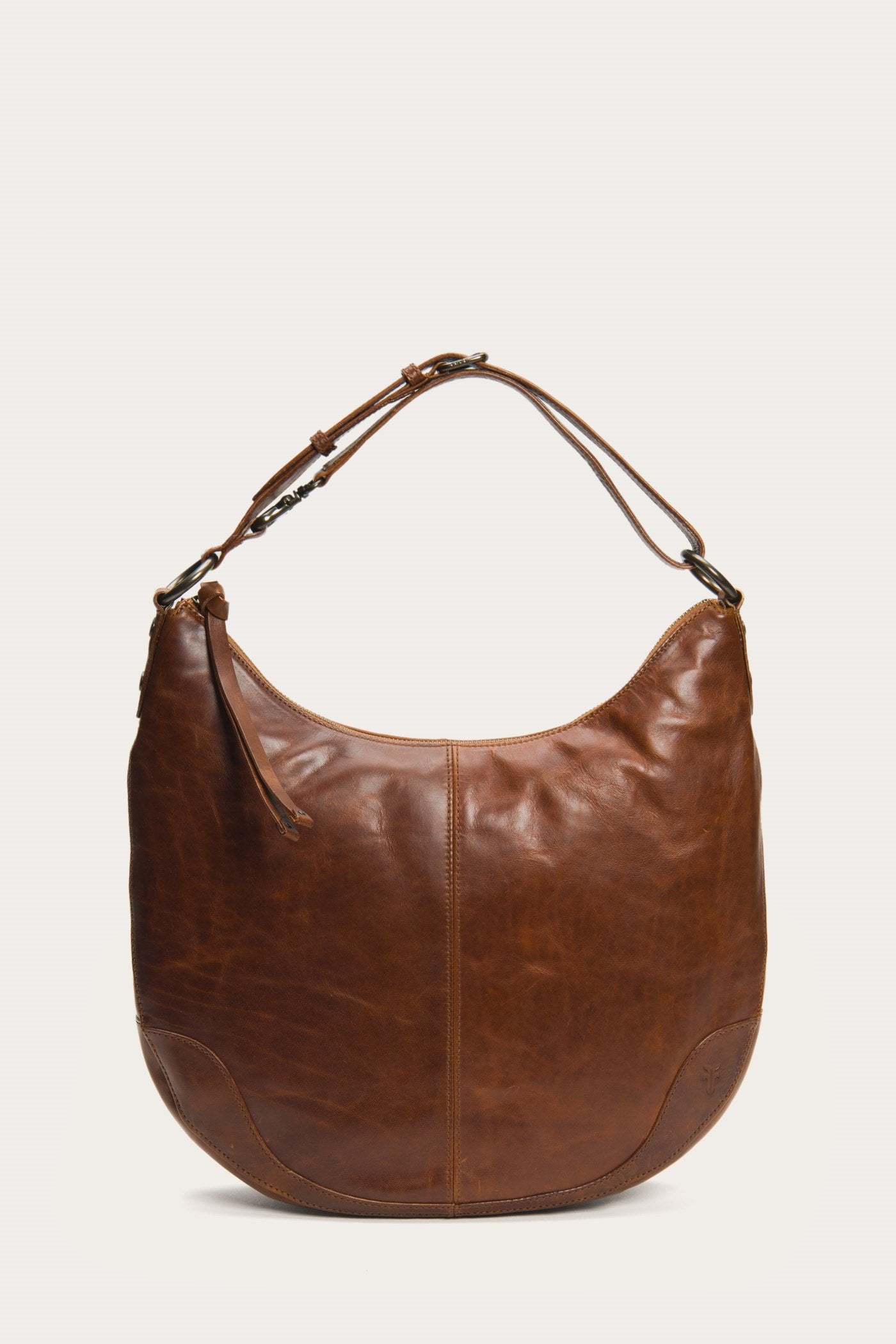 frye melissa small zip hobo