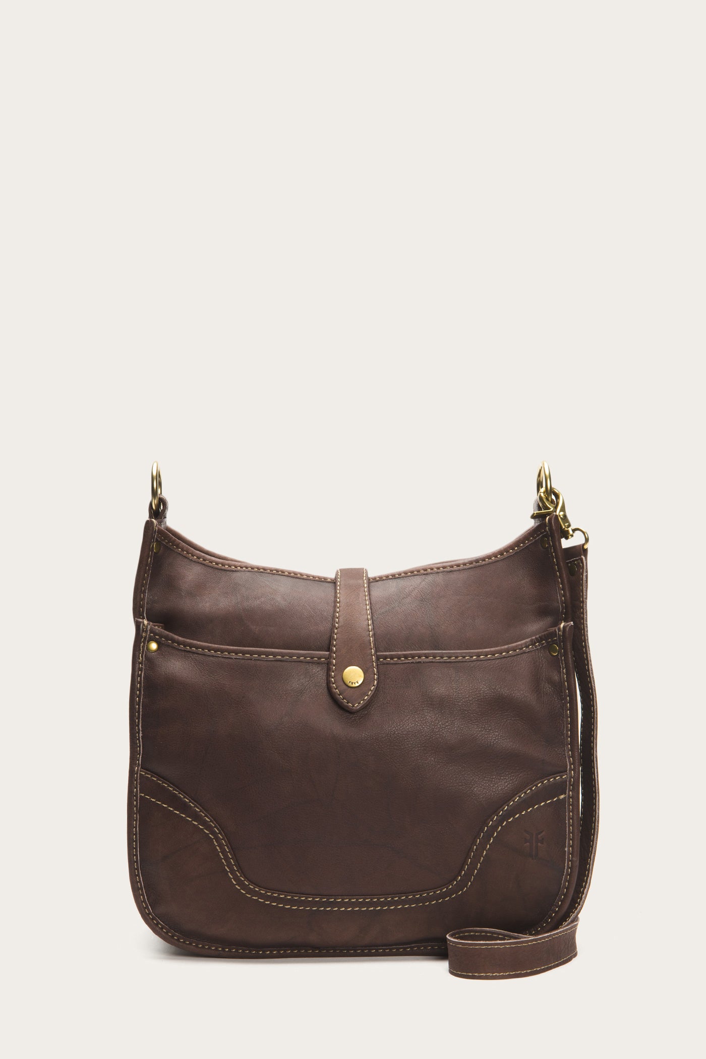 frye leather crossbody