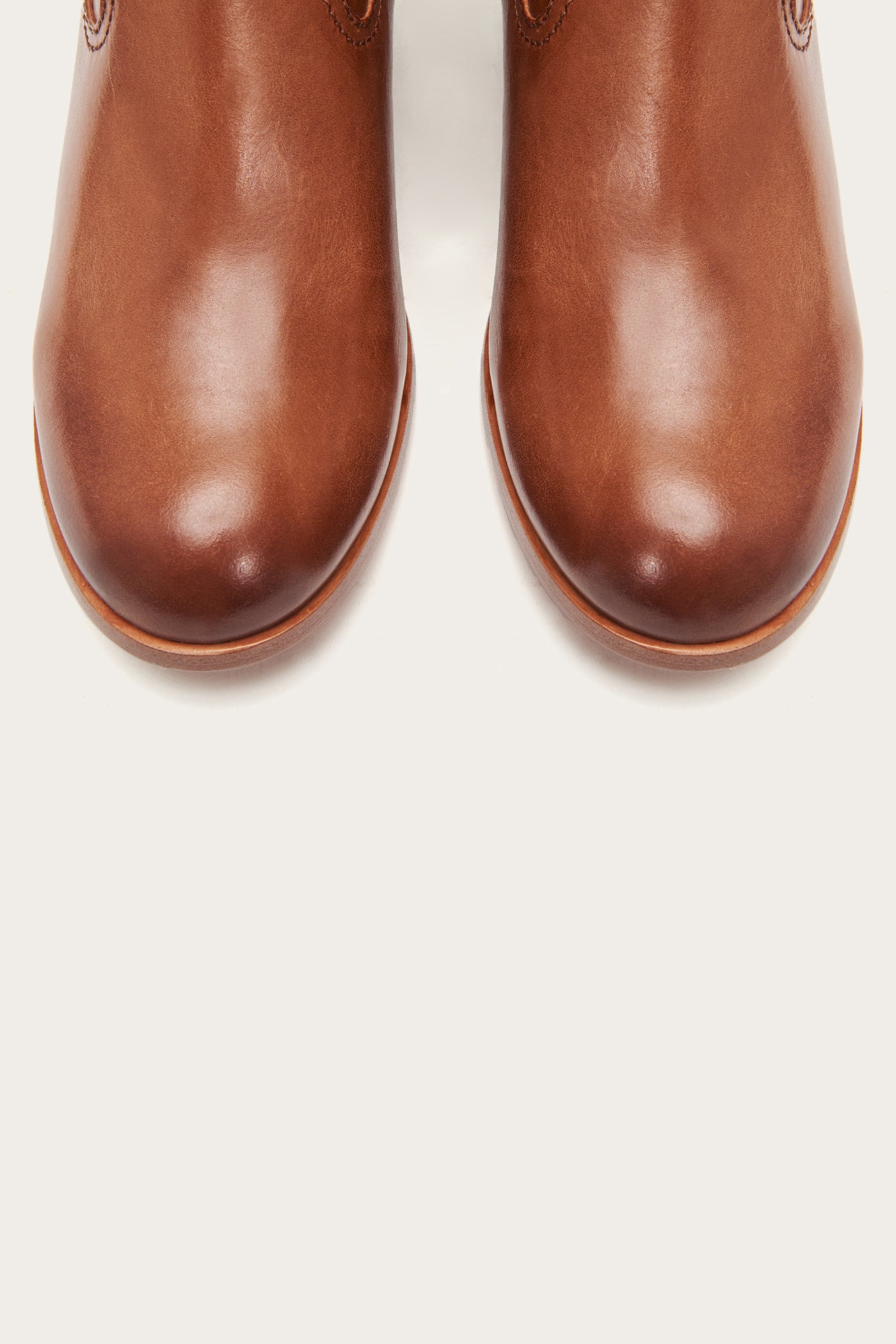 frye claire bootie cognac