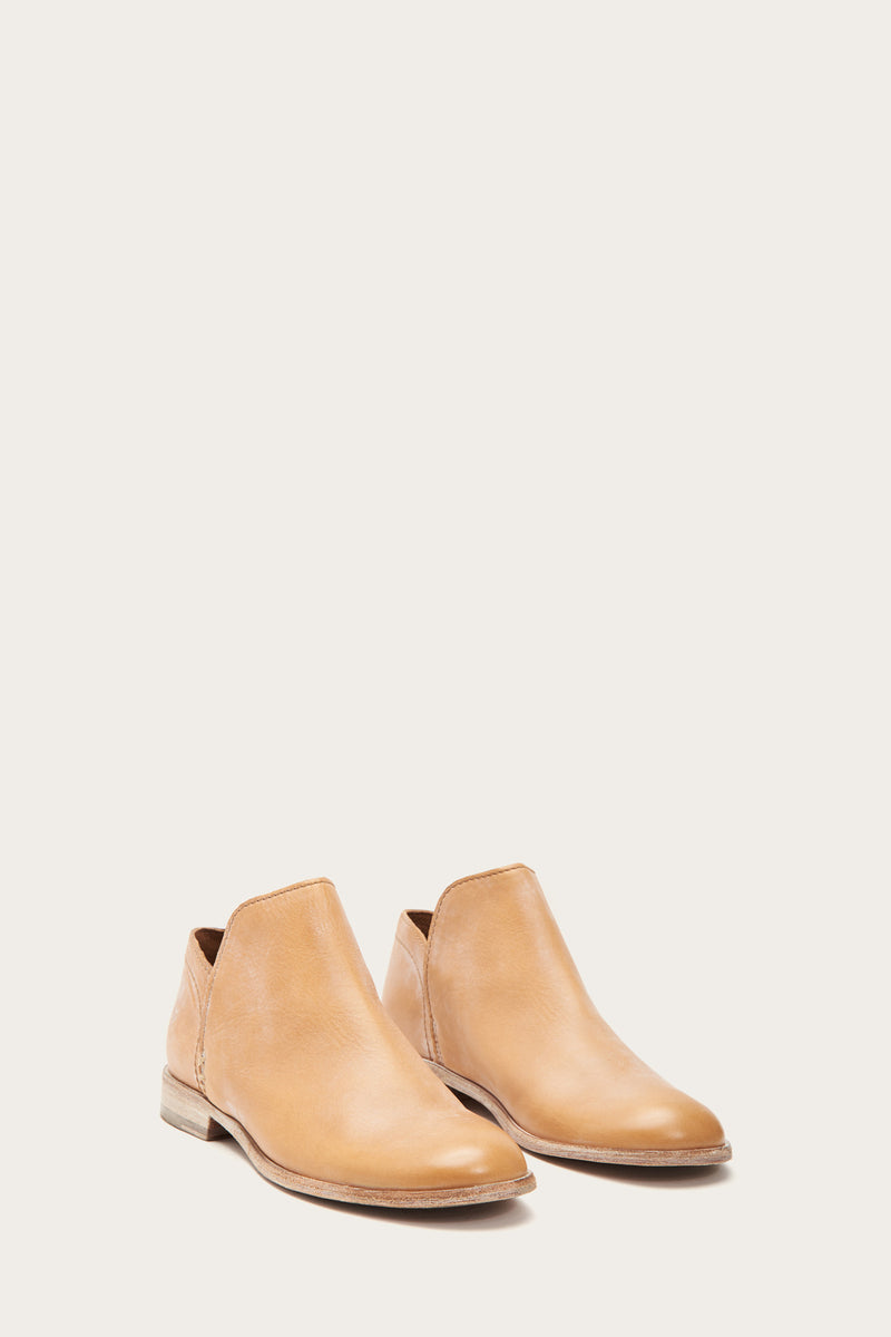 frye elyssa shootie tan