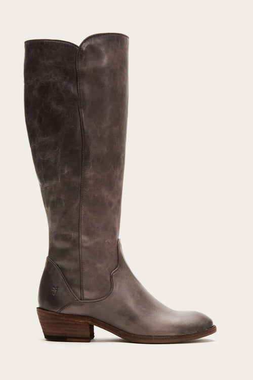 frye leather riding boots