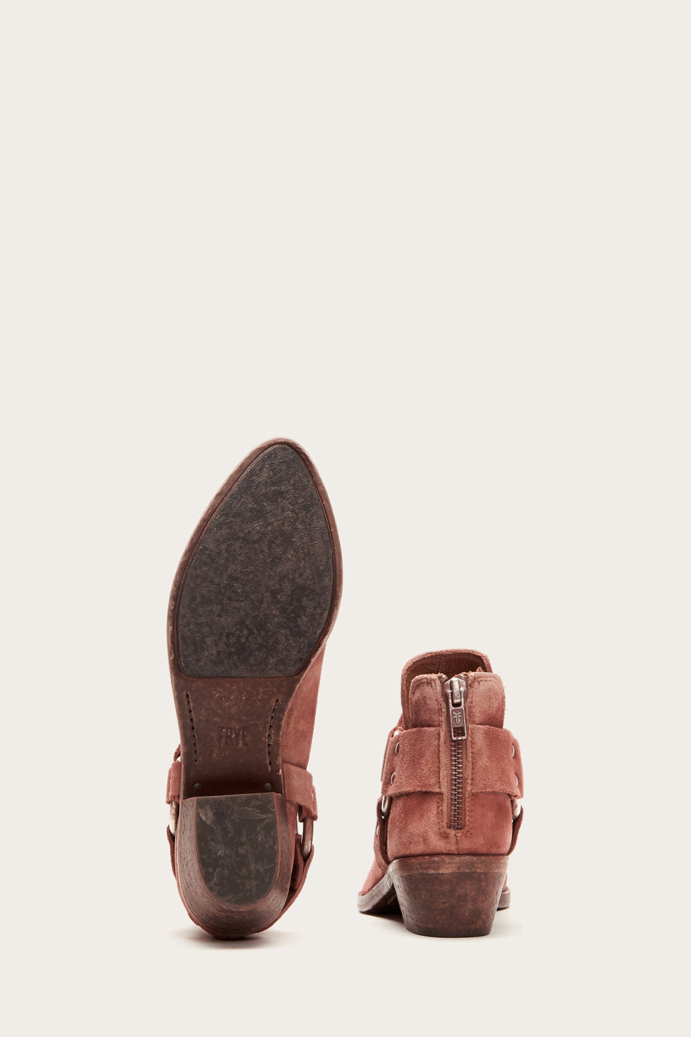 frye ray low harness bootie