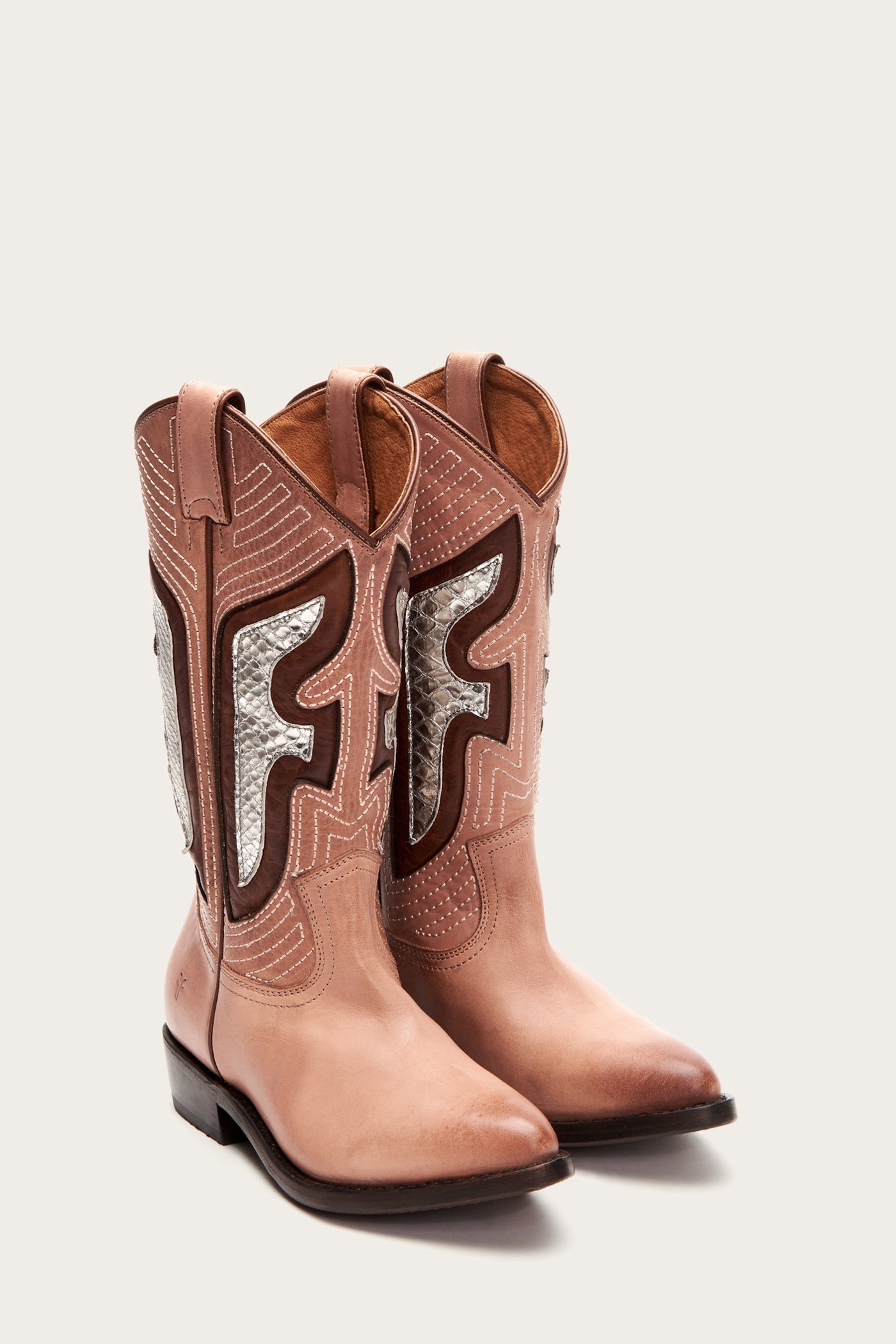 frye dusty rose boots