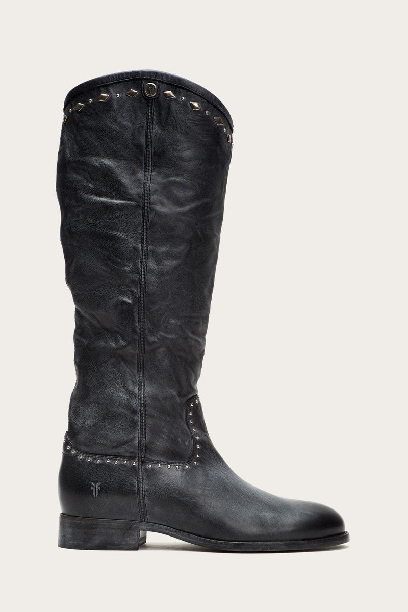 frye melissa button stud boot