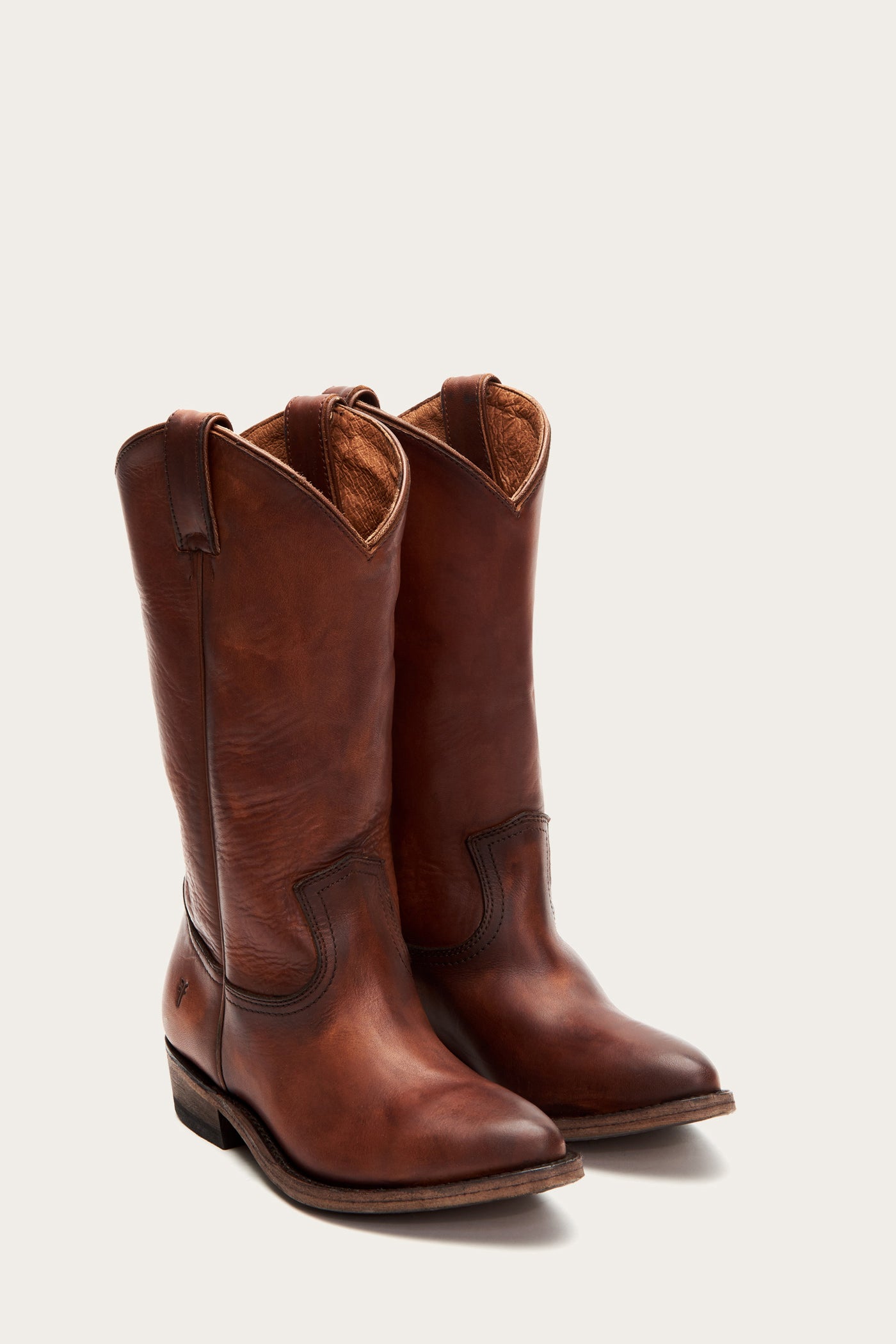 frye ray western pull on boot