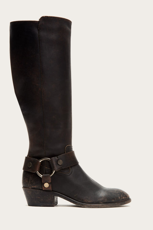 frye tall brown boots