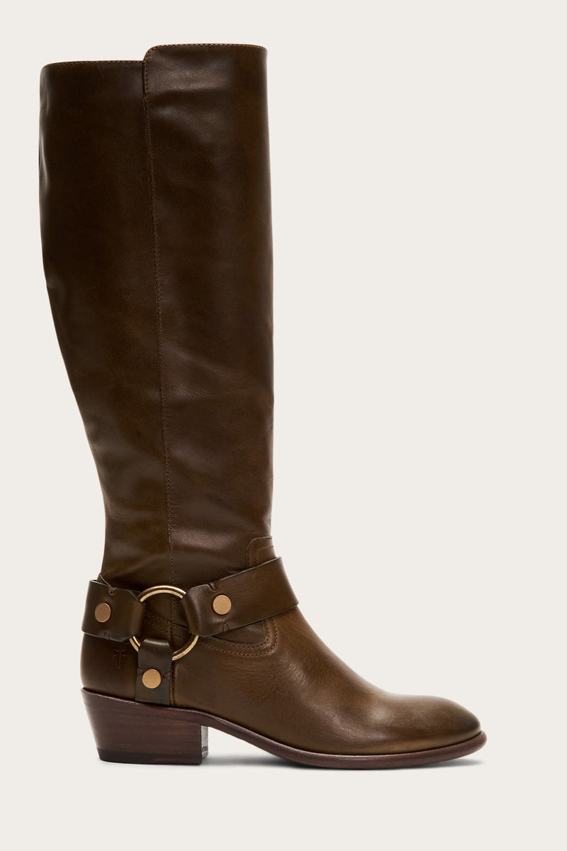 frye modern harness tall boot