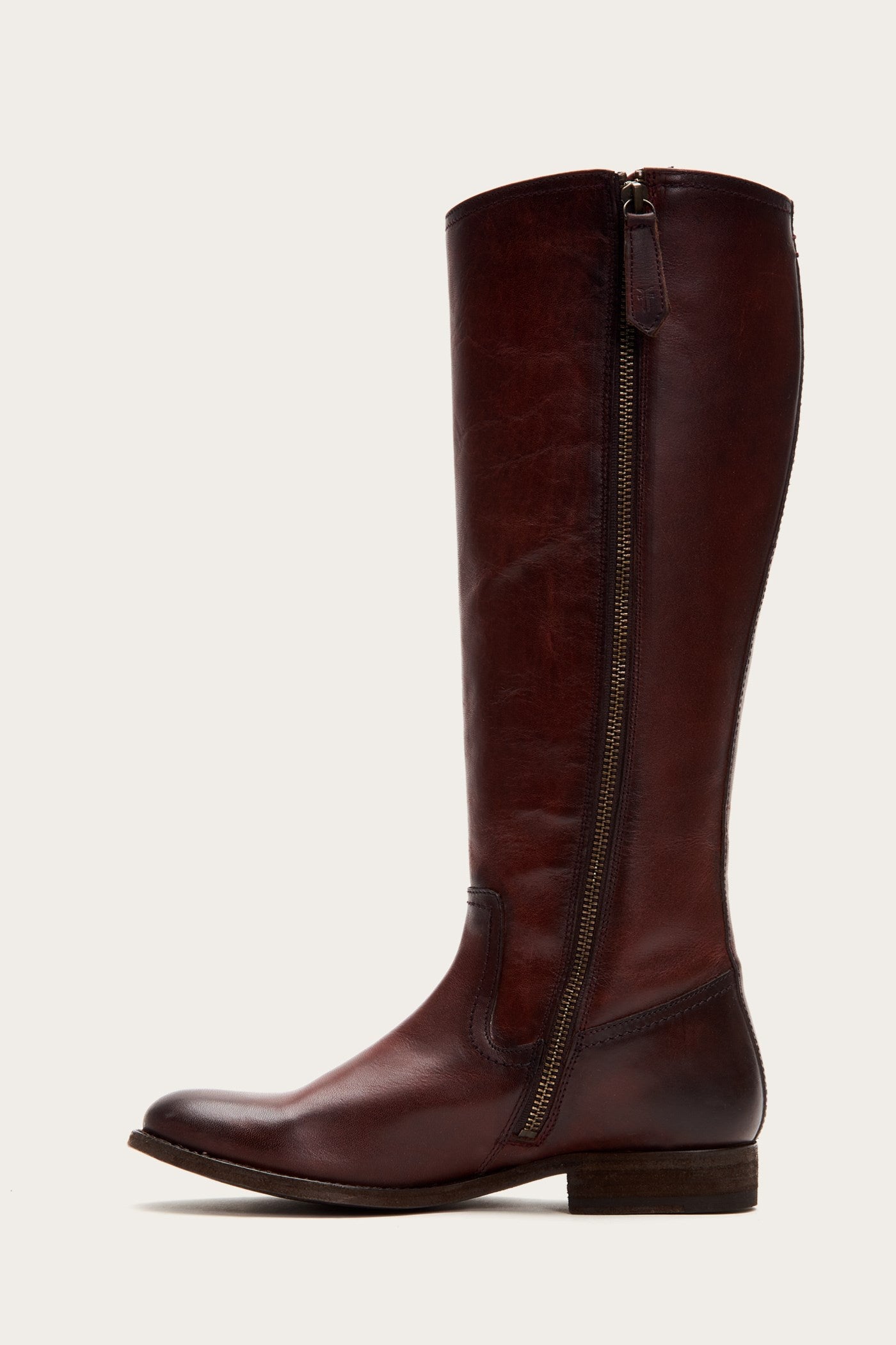 frye melissa zip boot