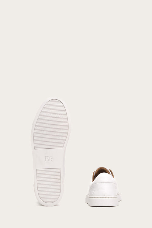 white frye sneakers