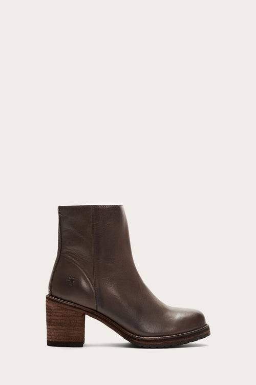 frye heeled booties