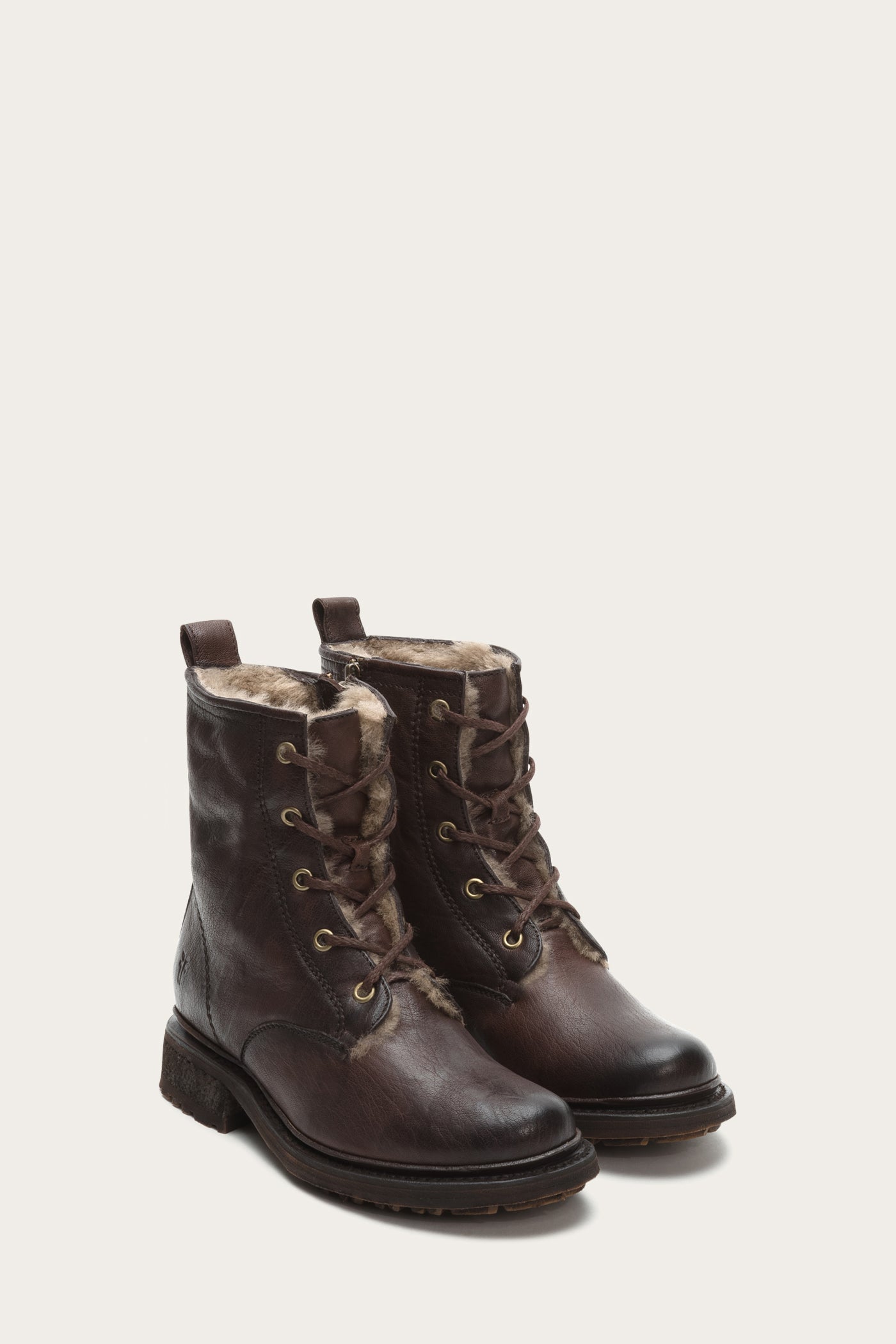 womens frye lace up boots