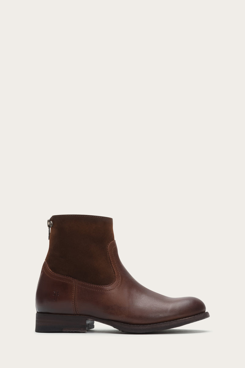 frye jamie zip bootie