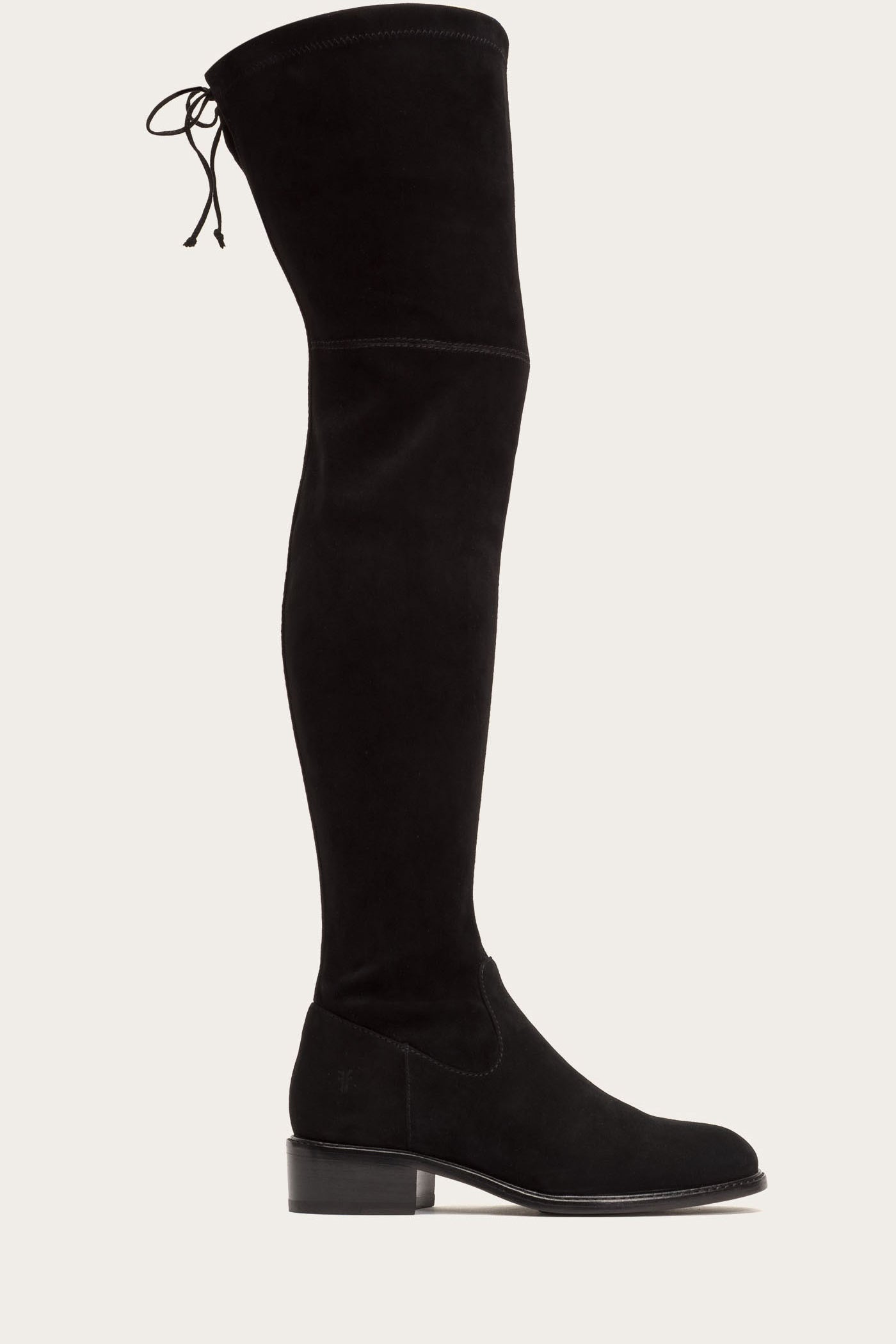 frye suede over the knee boots