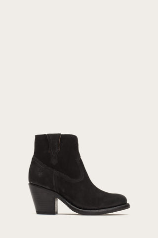 frye lillian western bootie