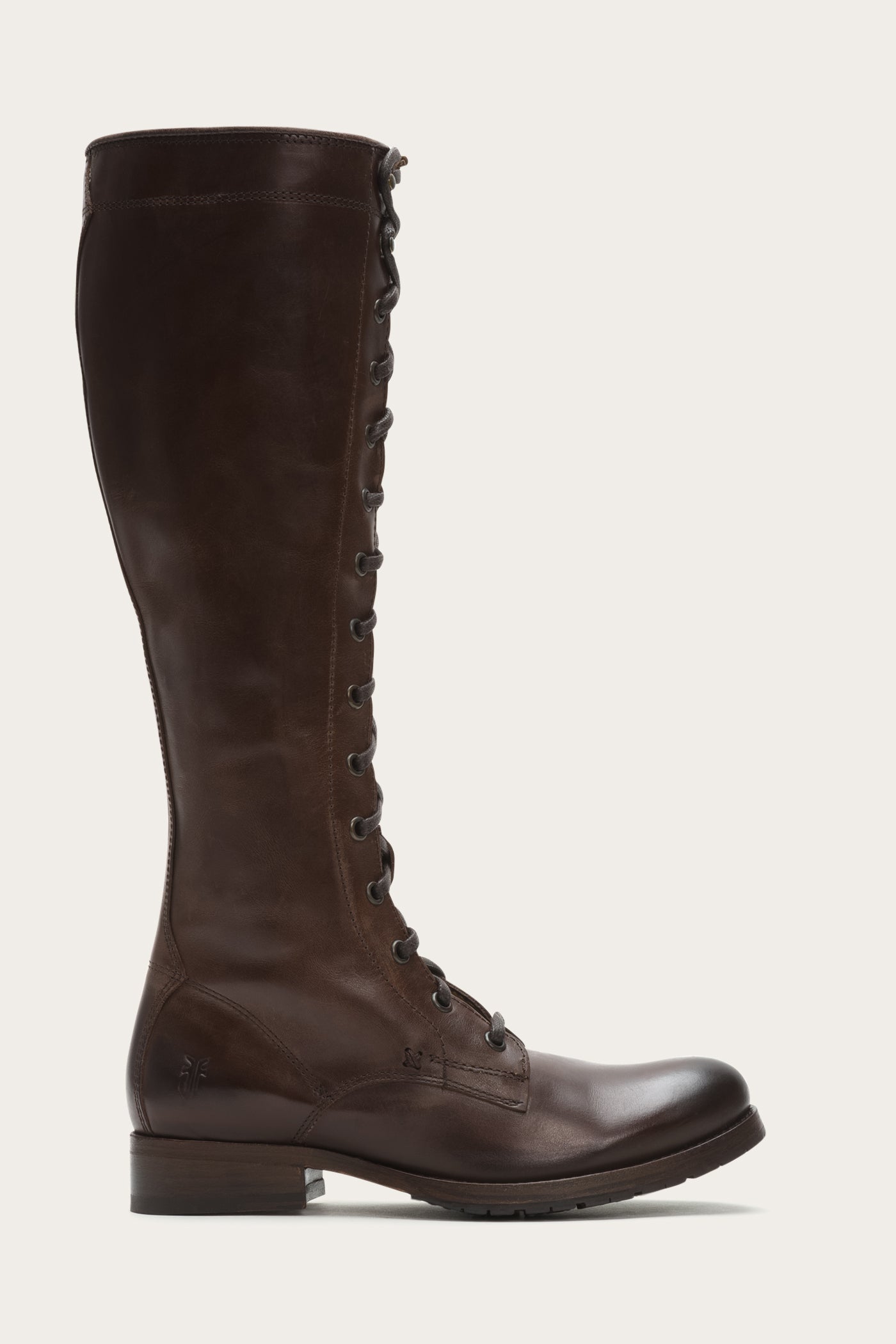 frye melissa lace up riding boot