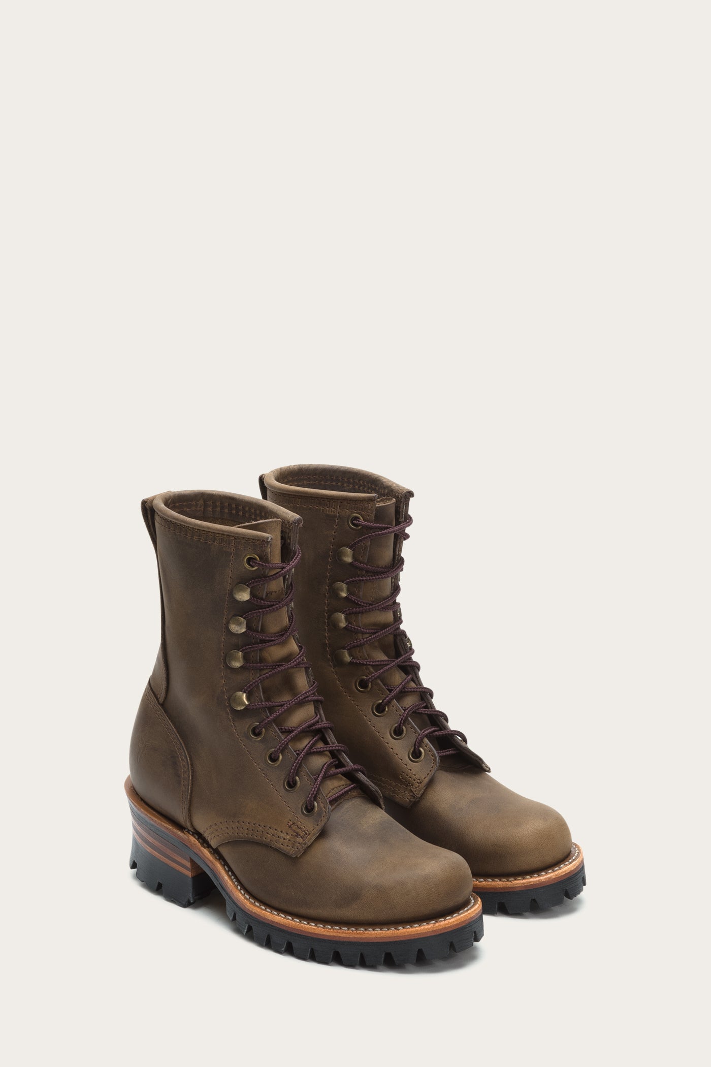 frye men's logger boots