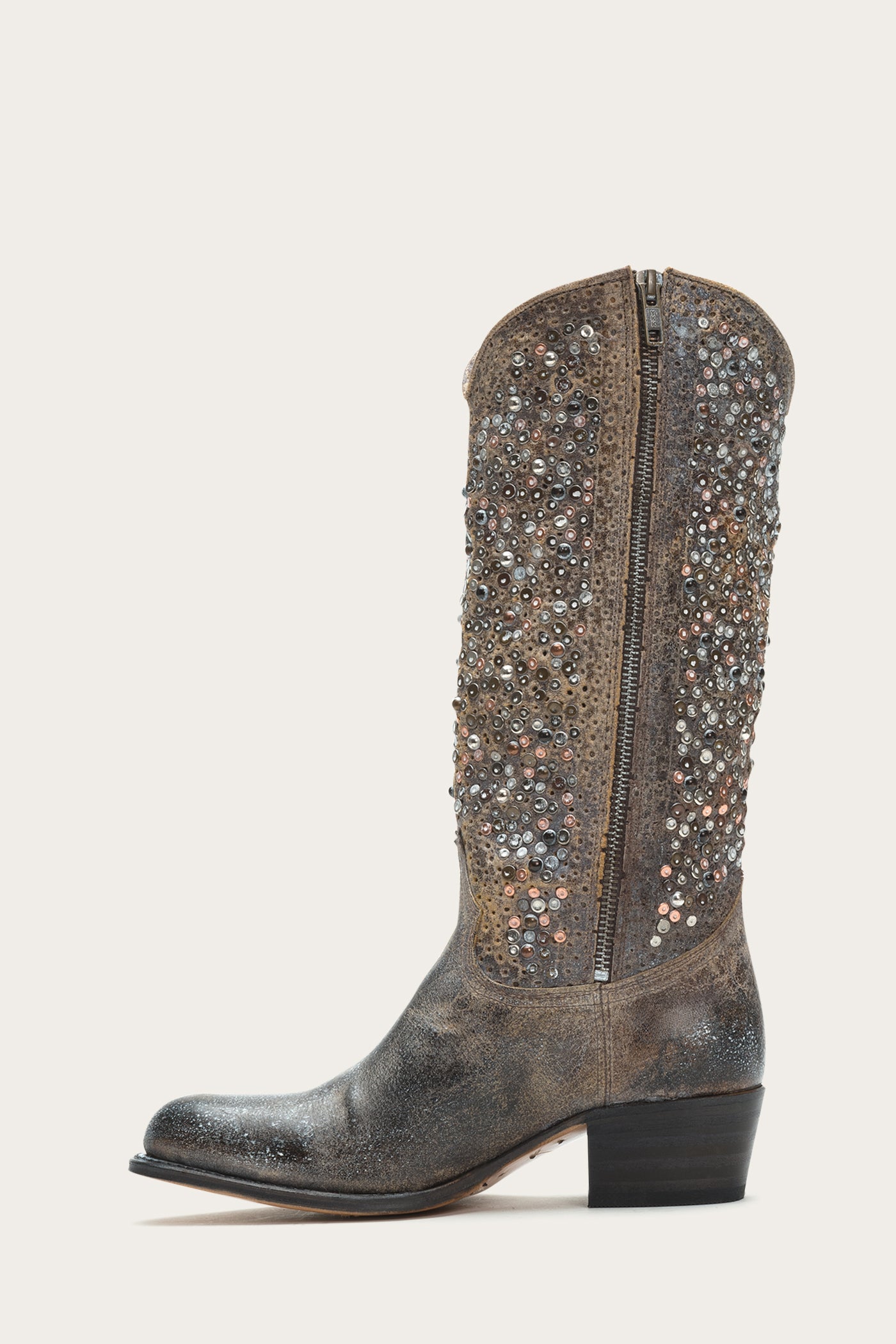 frye deborah studded tall