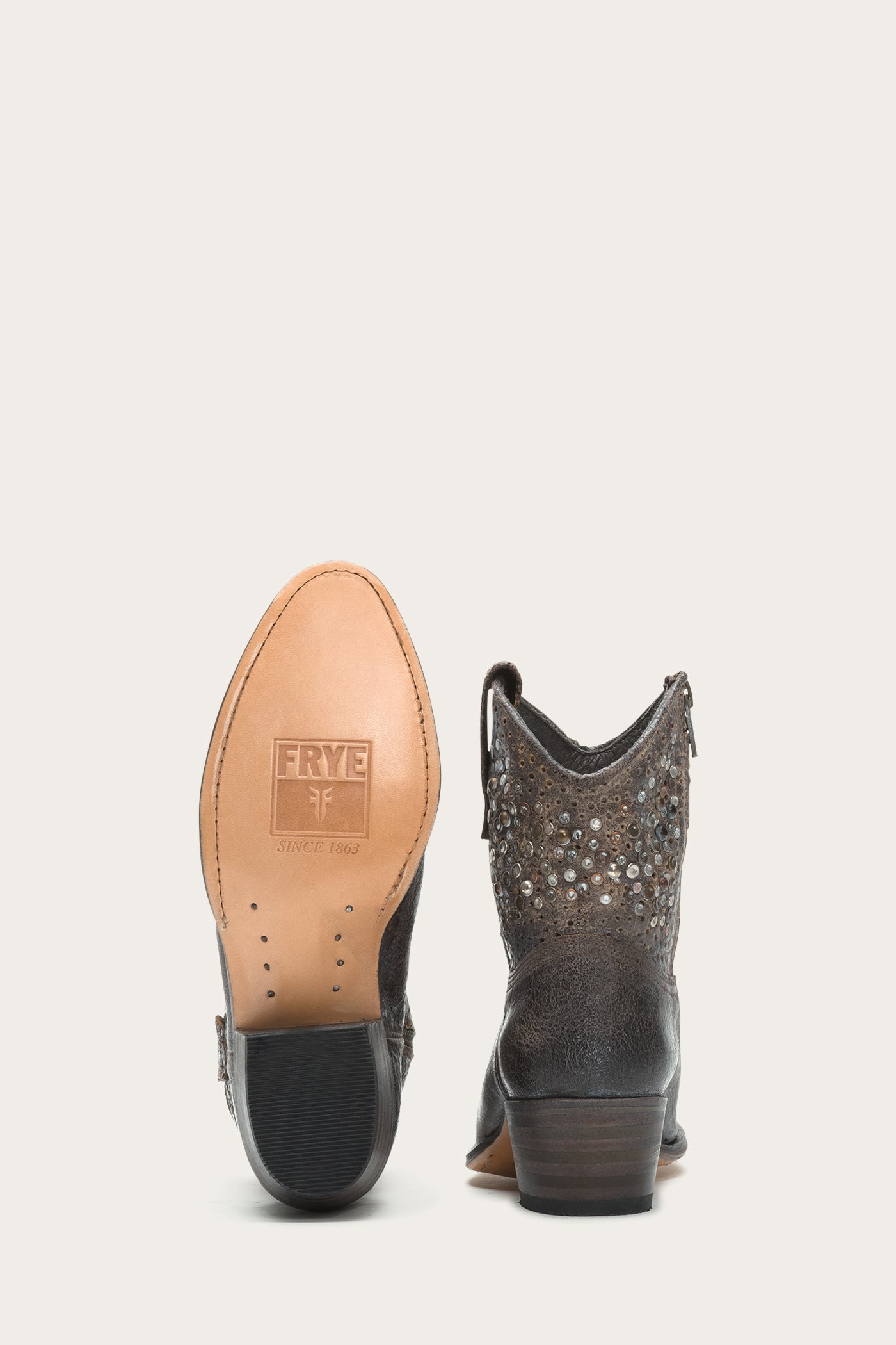 frye studded boots