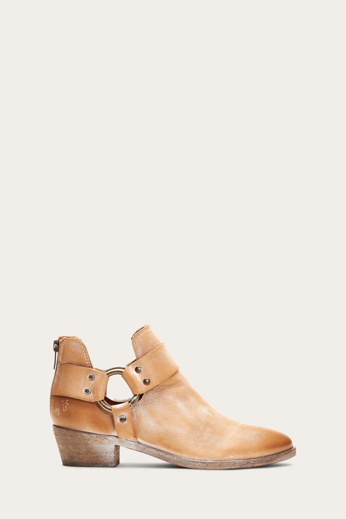 frye ray low harness bootie