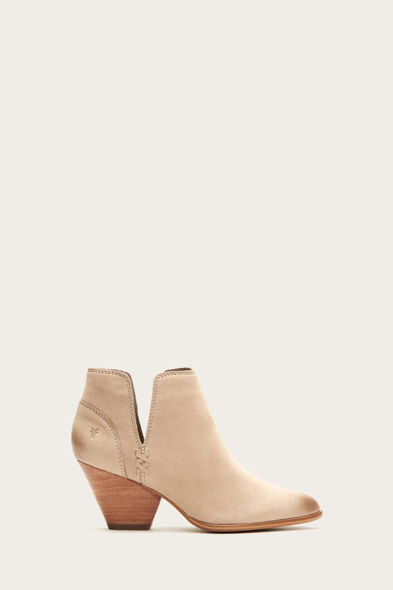 frye reina leather cutout bootie